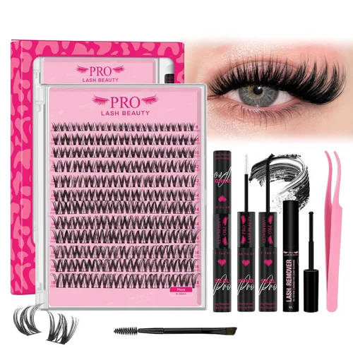 Miniatura 17 de Extensiones de pestañas postizas en abanico 6D-D-0.10-0.50 pulgadas, extensiones de pestañas postizas de volumen con tallo largo .07 .10, abanicos