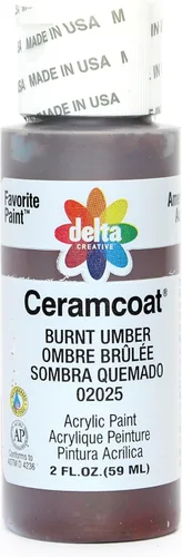 Miniatura 75 de Delta Creative Ceramcoat - Pintura acrílica en varios colores (2 onzas), 2436, carbón