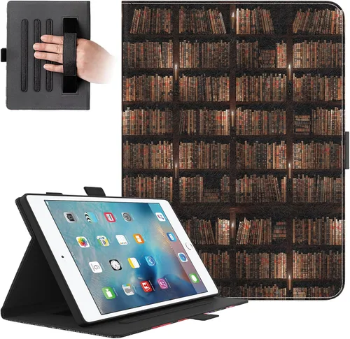Miniatura 45 de Dteck Funda para iPad mini 5/4/3/2/1, elegante y ligera de cuero sintético tipo folio con cartera, funda inteligente