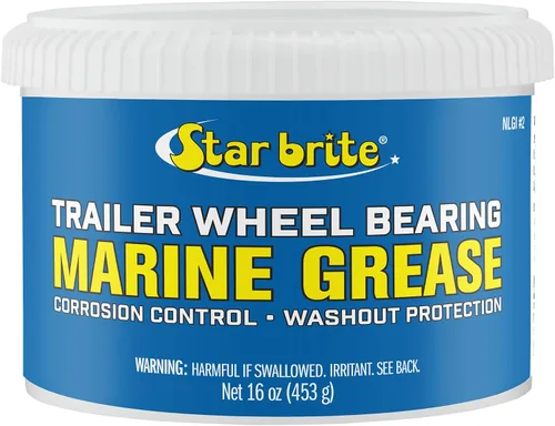 Miniatura 9 de STAR BRITE Grasa para rodamientos de rueda de remolque NLG#2 - Protección avanzada de grado marino contra el óxido, la corrosión y el lavado de agua