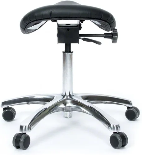 Miniatura 3 de Silla para una mejor postura - Taburete ergonómico para postura posterior con asiento inclinable Negro