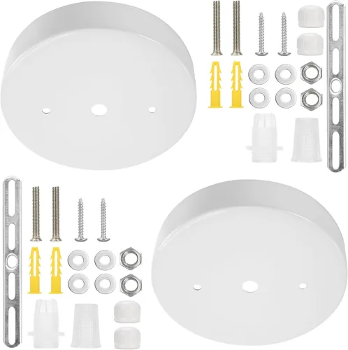 Miniatura 15 de Sangle Sopffy Pendant Light Canopy Kit, 5 1/8 Inches Ceiling Lighting Canopy Kit with All Mounting Hardware Modern Chandelier Ceiling Plate Cover