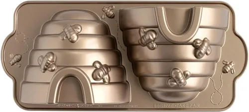 Miniatura 8 de Nordic Ware Busy Bee Bitelet, capacidad de 1.75 tazas, tofe
