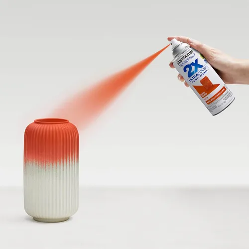 Miniatura 6 de Rust-Oleum 334089 Painter's Touch 2X Ultra Cover Pintura en aerosol, 12 onzas, naranja rústico satinado Satén Rústico Naranja