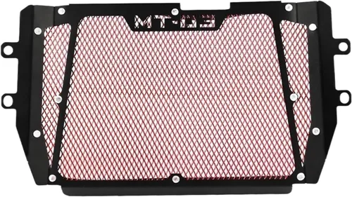Miniatura 3 de LeosHi Compatible with MT-03 MT03 MT 03 2015 2016 2017 2018 2019 2020 2021 Motorcycle Aluminum Radiator Grille Grill Guard Cover Protector