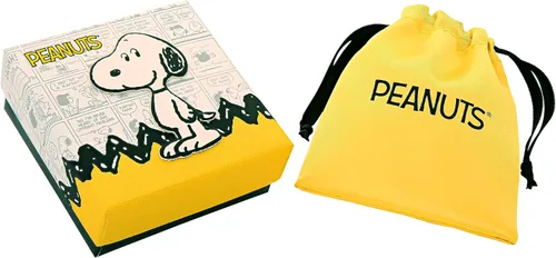 Miniatura 5 de Peanuts Pulsera con dije de Snoopy y sus amigos para mujer, licencia oficial, pulsera chapada en plata, regalos de Snoopy, Latón, Sin gemas.