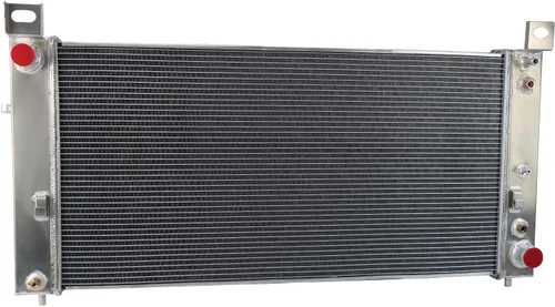 CU2423 Radiador de aluminio de 34 pulgadas y 3 filas para Cadillac Escalade 1999-2014, Chevy Sonora Tahoe Avalanche Cheyenne Suburban Silverado 1500