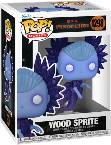 Miniatura 2 de Funko Pop Movies: Netflix Pinocho - Wood Spirit Sprite - Figura de vinilo coleccionable - Idea de regalo - Producto oficial - Juguetes para niños