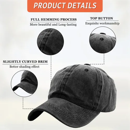 Miniatura 7 de What A Differences A Dave Makes Hat Gorra de béisbol Sombreros para hombres Sombrero ajustable