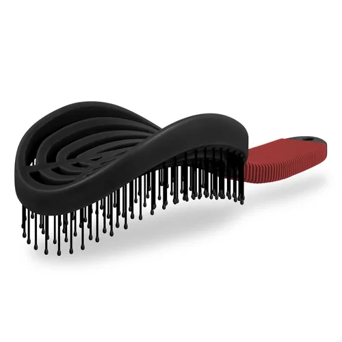 Miniatura 13 de NuWay® DoubleC® Pro - Cepillo profesional para desenredar el cabello, cepillo patentado de doble curva para el cuidado del cuero cabelludo