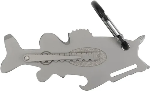 Miniatura 29 de UST Tool-a-Long - Mosquetones multiherramienta con construcción duradera y compacta de acero inoxidable para senderismo, kayak, campamento, viajes