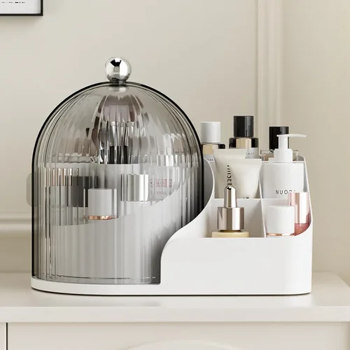 Miniatura 11 de Organizador de perfume de colonia con cajones, almacenamiento de perfumes grandes para encimera, soporte de perfume para colonia, desodorante
