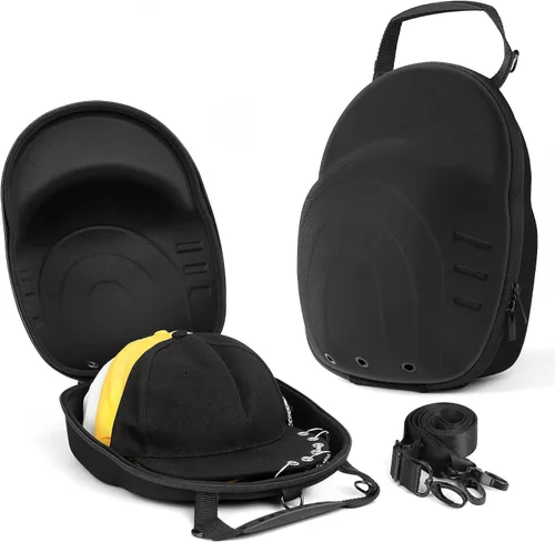 MOSLA Estuche para Gorras de Béisbol, Estuche de Viaje Portador de Gorras, Portador de Gorras de Béisbol, Caja Organizadora de Sombreros, Bolsa de