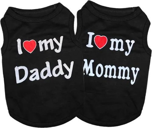 Miniatura 13 de Camisa de perro para perro pequeño, mediano, niño Ropa de perro para cachorro, gato, ropa para Navidad, Año Nuevo, ropa linda, de moda, atuendo