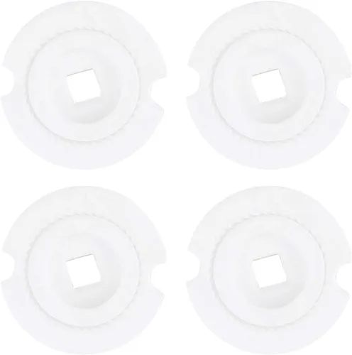 Miniatura 2 de iiniim 4 piezas de molinillo de café, núcleo de molienda de cerámica, accesorios de molienda de pimienta, blanco, talla única