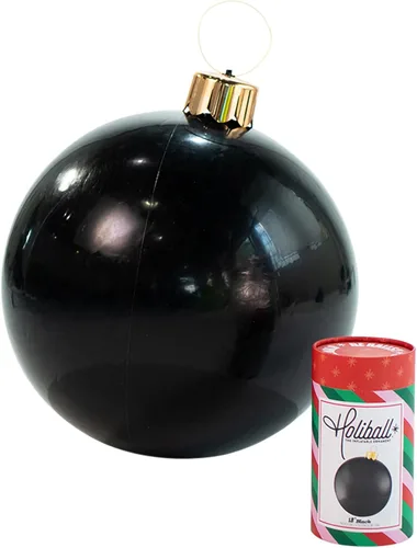 Miniatura 12 de Ornamento Navideño Inflable Holiball – Decoración Definitiva para Interior/Exterior – Reutilizable y Fácil de Almacenar – para Bodas, Fiestas, Plata