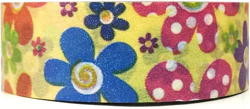 Miniatura 16 de allydrew Cinta adhesiva decorativa Washi, banda de rodadura granate