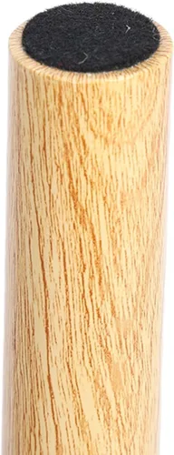 Miniatura 6 de Mesa de centro pequeña, mesa de té moderna de mediados de siglo para sala de estar, mesa de centro de exhibición minimalista, mesa de madera ovalada