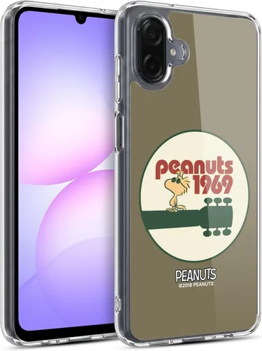 Miniatura 384 de Head Case Designs Funda de gel Woodstock 50th con licencia oficial de Peanuts Snoopy Guitar 1969 [protección de grado militar] compatible