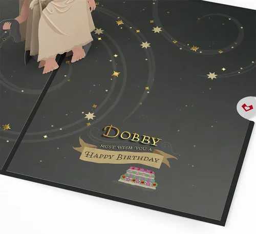 Miniatura 3 de Lovepop Tarjeta desplegable de feliz cumpleaños para ella y él, tarjetas de felicitación de cumpleaños 3D de Harry Potter para niños, niñas
