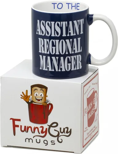 Miniatura 4 de Funny Guy Mugs Assistant To The Regional Manager - Taza de café de cerámica de 11 onzas, taza de café divertida ideal para mujeres y hombres, taza