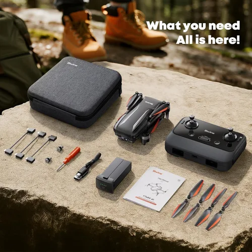 Miniatura 8 de Bwine F7MINI - Drones con cámara para adultos con video 4K y foto 8K, cardán de 3 ejes EIS, 249g exento de FAA, transmisión de más de 6KM, retorno