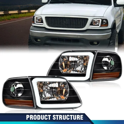 Miniatura 2 de KIT DE LUCES LED PIT66 PARA LUZ DIURNA Y DE ESTACIONAMIENTO EN ESQUINA Compatible con Ford Expedition 1997-2002/Se ajusta a Ford F150 1998-2003