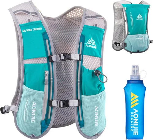 Miniatura 24 de Azarxis Botellas de Agua para Correr Flask Sin BPA A Prueba de Fugas Paquetes de Chaleco de Hidratación Cinturón de Cintura de Repuesto para #1 8.5