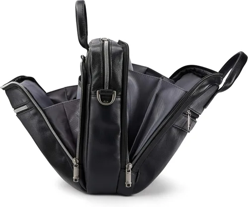 Miniatura 5 de Samsonite Maletín Toploader de cuero clásico unisex para adultos