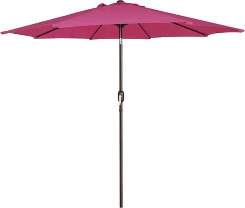 Miniatura 28 de Blissun - Sombrilla de aluminio para patio al aire libre de 9 pies, sombrilla de mesa para exteriores, sombrilla de jardín, sombrilla de mercado