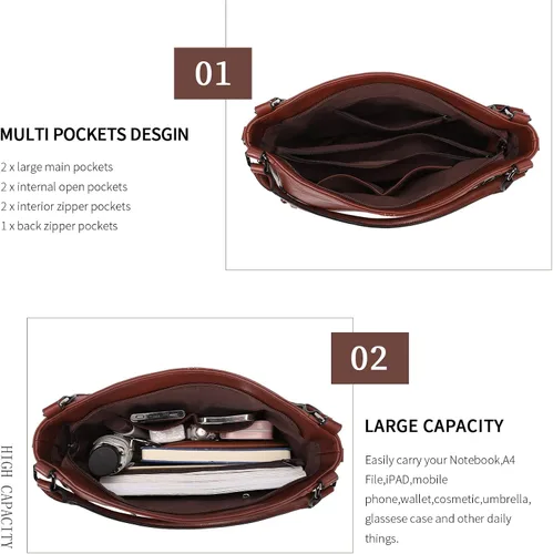 Miniatura 4 de Monederos para mujer, bolsos de hombro, bolsos de mano