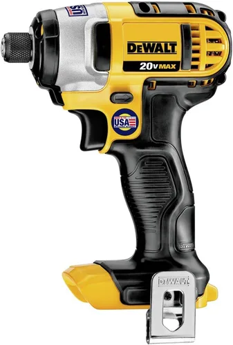 Destornillador de impacto DeWalt DCF885BR 20 V Max 6.0 Ah. 1/4 pulgadas, inalámbrico, con ion de litio (herramienta esencial) (certificado renovado)