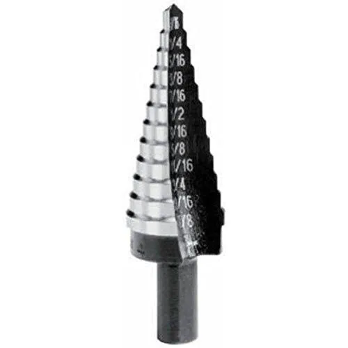 Irwin Tools UniBit broca escalonada de 3/16 in a 1/2 in