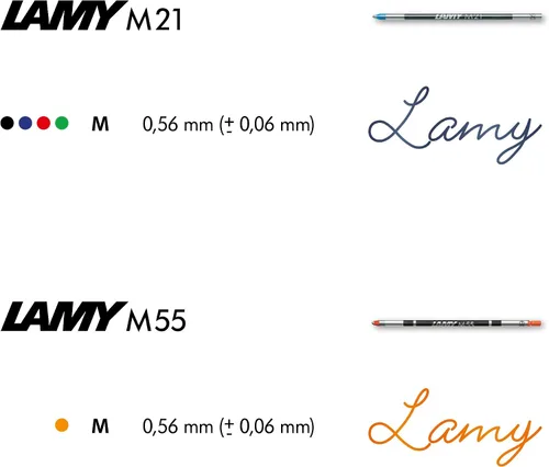 Miniatura 6 de Lamy Set de 1 bolígrafo ST Twin Pen 645 con sistema de bolígrafo de acero inoxidable y lápiz en plata y 1 estuche de cuero genuino en negro para dos