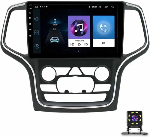 Android 11 - Radio estéreo de coche para Jeep Grand Cherokee 2014-2022, reproductor multimedia para automóvil, navegador GPS, pantalla táctil de 10