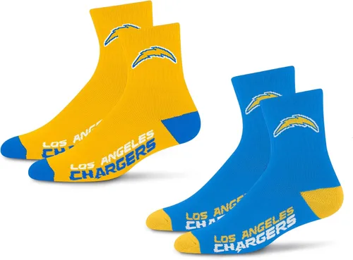 Miniatura 28 de For Bare Feet Calcetines quarter NFL unisex para adultos