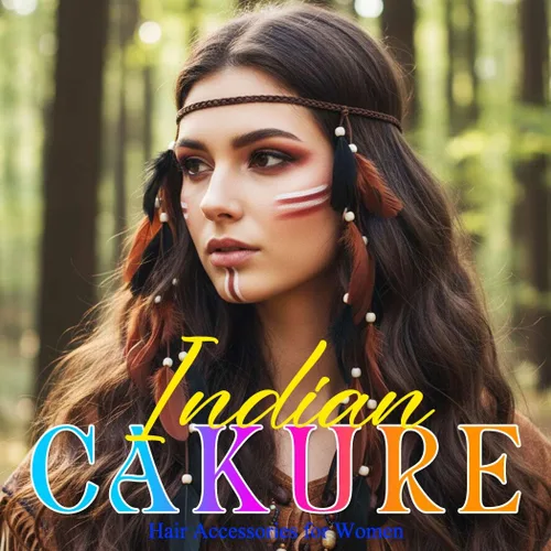 Miniatura 3 de CAKURE Diadema de plumas bohemias, diadema gitana, diadema hippie india, accesorios para el cabello para mujer