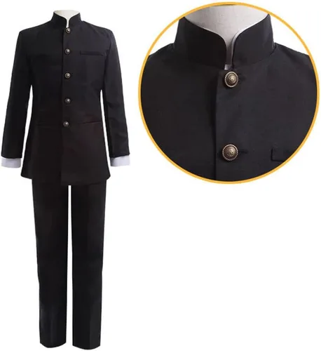 Miniatura 3 de Kageyama - Disfraz de Shigeo para cosplay, uniforme escolar, chaqueta y pantalones, conjunto completo para fiesta de Halloween