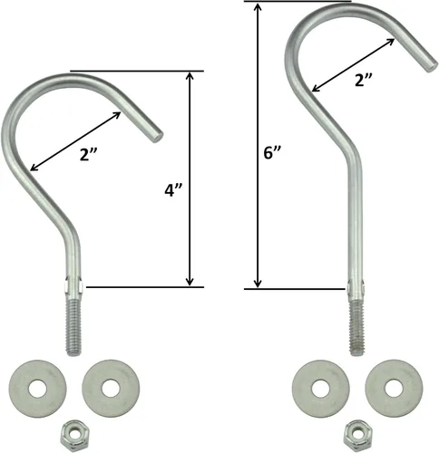 Miniatura 9 de Percha para colgar abrigos de parka «Shoulder Saver», fabricado en Estados Unidos, gancho giratorio de 6 pulgadas (azul)
