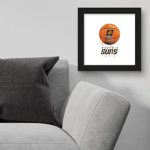Miniatura 3 de Trends International Gallery Pops NBA Phoenix Suns - Póster de pared de baloncesto por goteo, 12.00 x 12.00 pulgadas, versión de marco negro