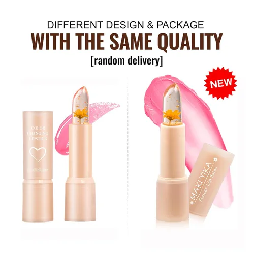 Miniatura 6 de Bálsamo labial de flores, lápiz labial que cambia de color para una sombra rosa perfecta, bálsamo labial de pH único para tus labios, bálsamo