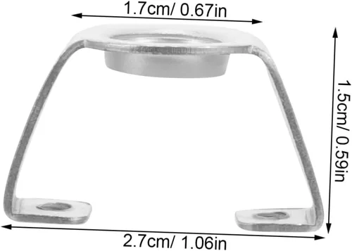 Miniatura 9 de BESTOYARD Paquete de 20 soportes de lámpara Gu10 Marco de montaje de lámpara Gu10 Soporte de taza de luz Gu10 Soporte de bombilla Soporte