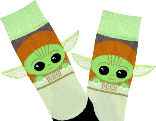 Miniatura 2 de STAR WARS Calcetines con orejas bordadas Baby Yoda I'm All Ears para hombre