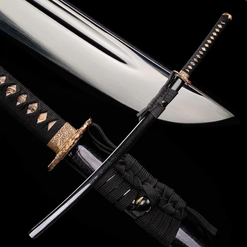 Miniatura 7 de Katana Sword - 41" Full Tang Real Samurai Sword, Handmade Clay Tempered Spring Steel, Razor Sharp Japanese Samurai Swords Impressive Gift for