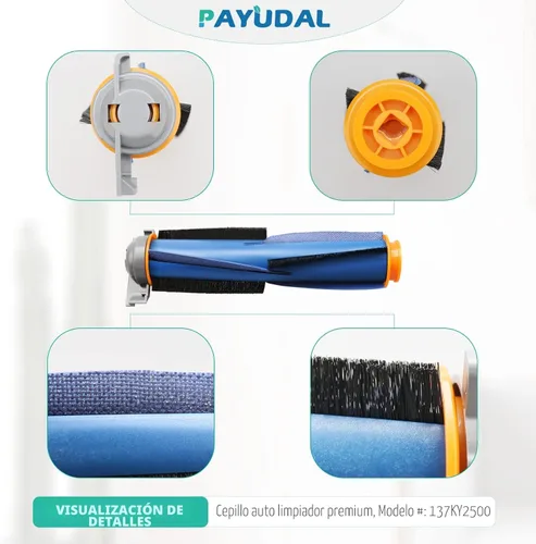 Miniatura 4 de Piezas de repuesto para aspiradora Shark AI AV2511AE AV2501S AV2610WA AV2501AE RV2502AE RV2610WA UR2500SR RV2520 AV2510 AI Ultra Robot Aspirador