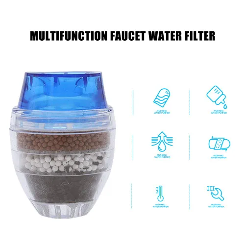 Miniatura 7 de Purificador de filtro de agua del grifo de la cocina Filtro de carbón activado elimina flúor metales pesados suavizador de agua dura Filtro de grifo