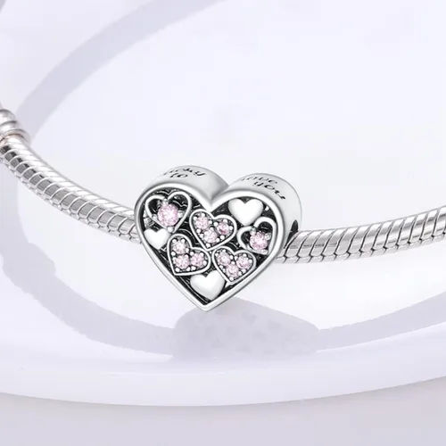 Miniatura 3 de MULA - Dijes de plata de ley 925 para pulseras y collares, dijes de bolso, cuentas, gato, tortuga, regalo de joyería para mujeres y niñas