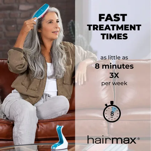 Miniatura 7 de Hairmax Ultima 12 LaserComb - (FDA Aprobado) Dispositivo de Tratamiento de Rebrotes Láser para Hombres y Mujeres - Revierte la Pérdida de Cabello