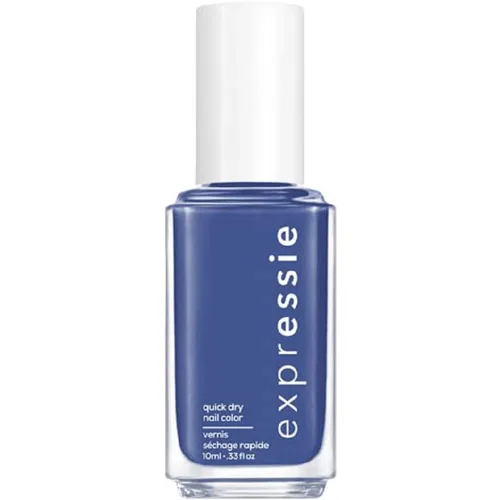 essie - Esmalte de uñas de secado rápido, de un paso para color y brillo. Azul