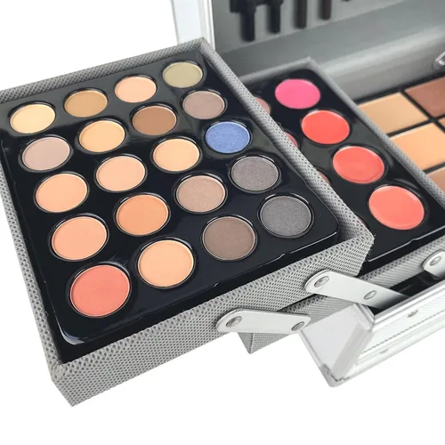 Miniatura 8 de Kit de maquillaje todo en uno para adolescentes y mujeres, juego de paleta de maquillaje de 132 colores combinados, incluye sombra de ojos, rubor